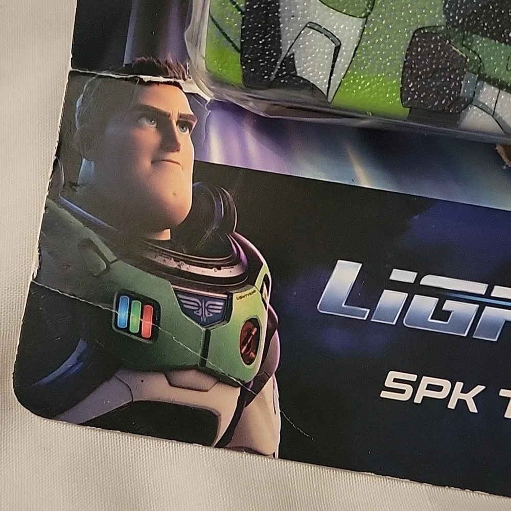 NEW Disney Pixar Buzz Lightyear Anti-Slip Safety Tub Treads - Set of 5 Designs